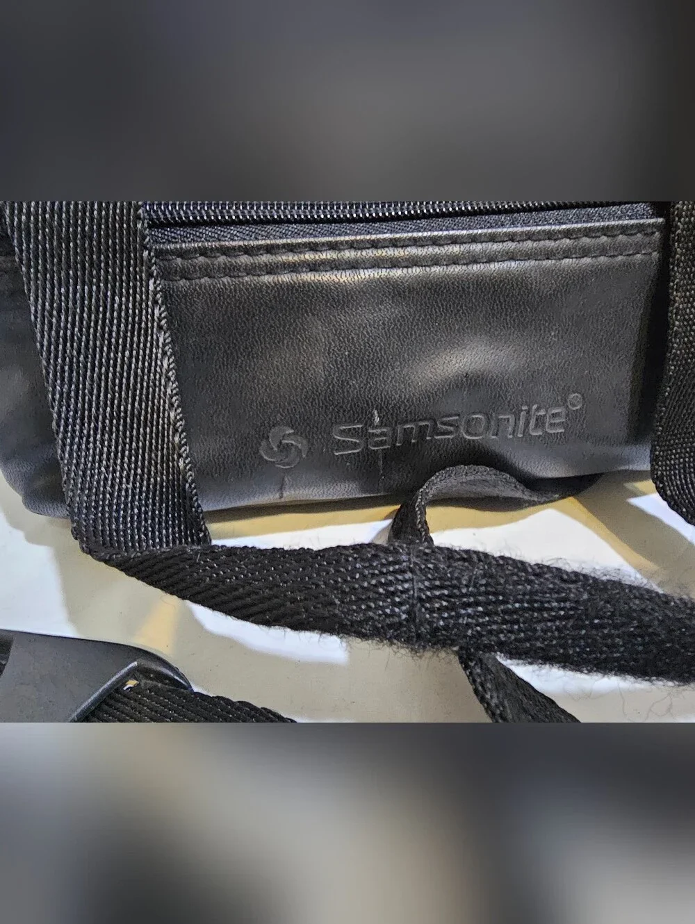Vintage Samsonite Camera Bag/Case Shoulder Strap Black